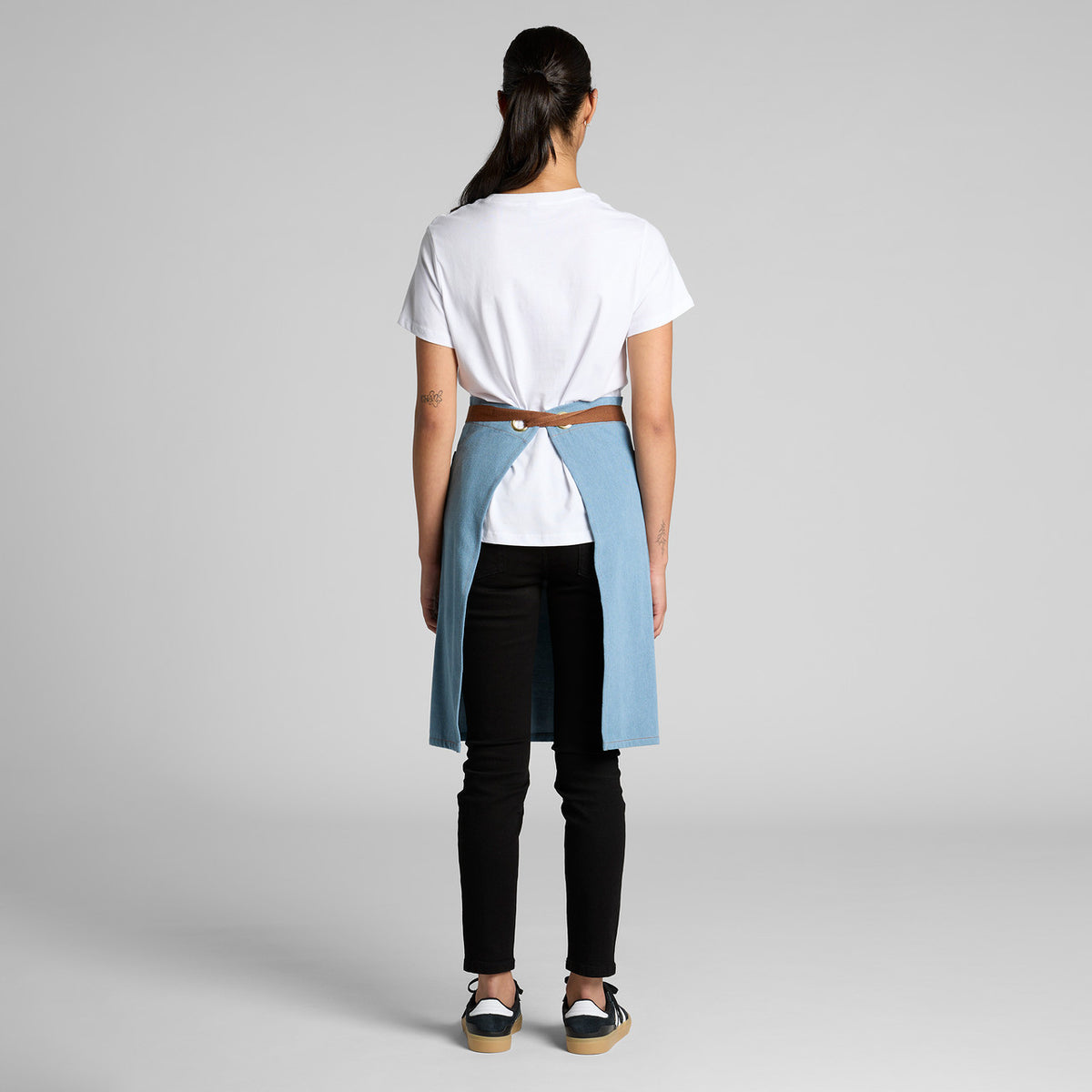 AS Colour 1085 — Denim Half Apron