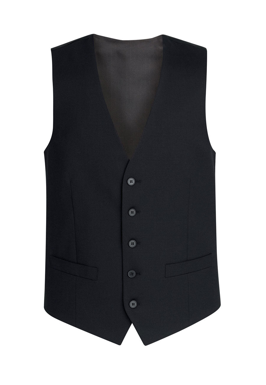 Capital Waistcoat — Black (1300D)