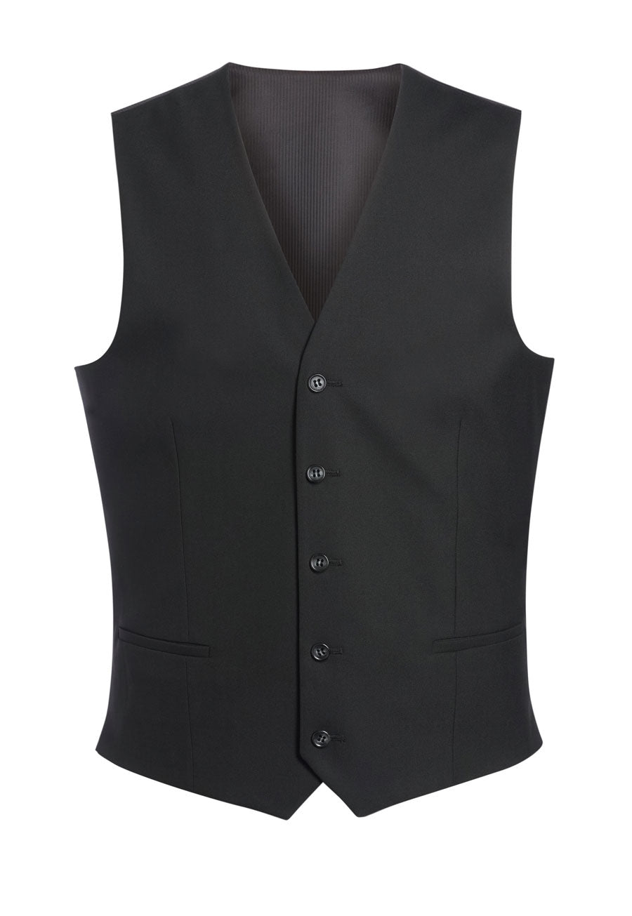 Nice Waistcoat — Black (1539D)