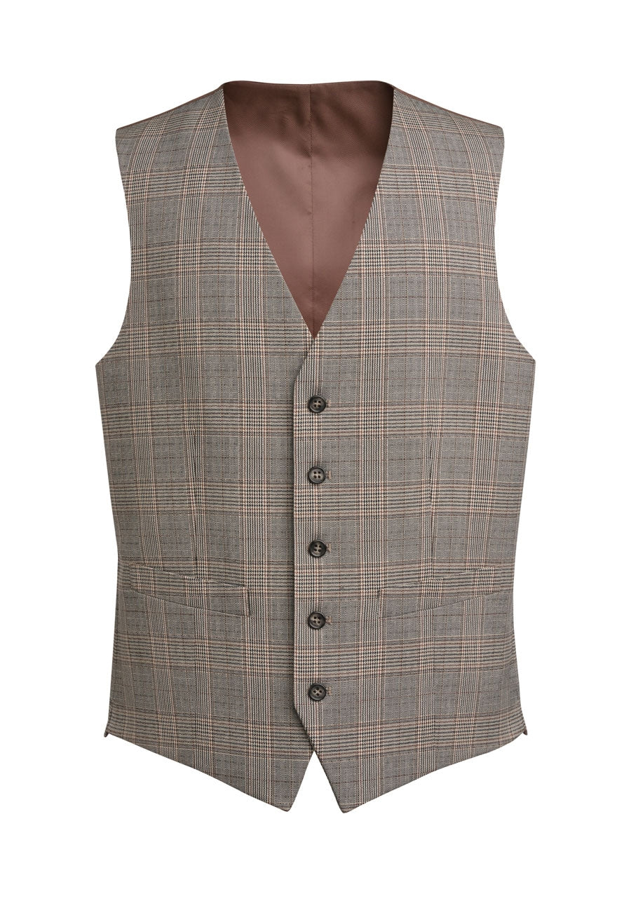 Emilio Waistcoat — Grey Check (1726C)