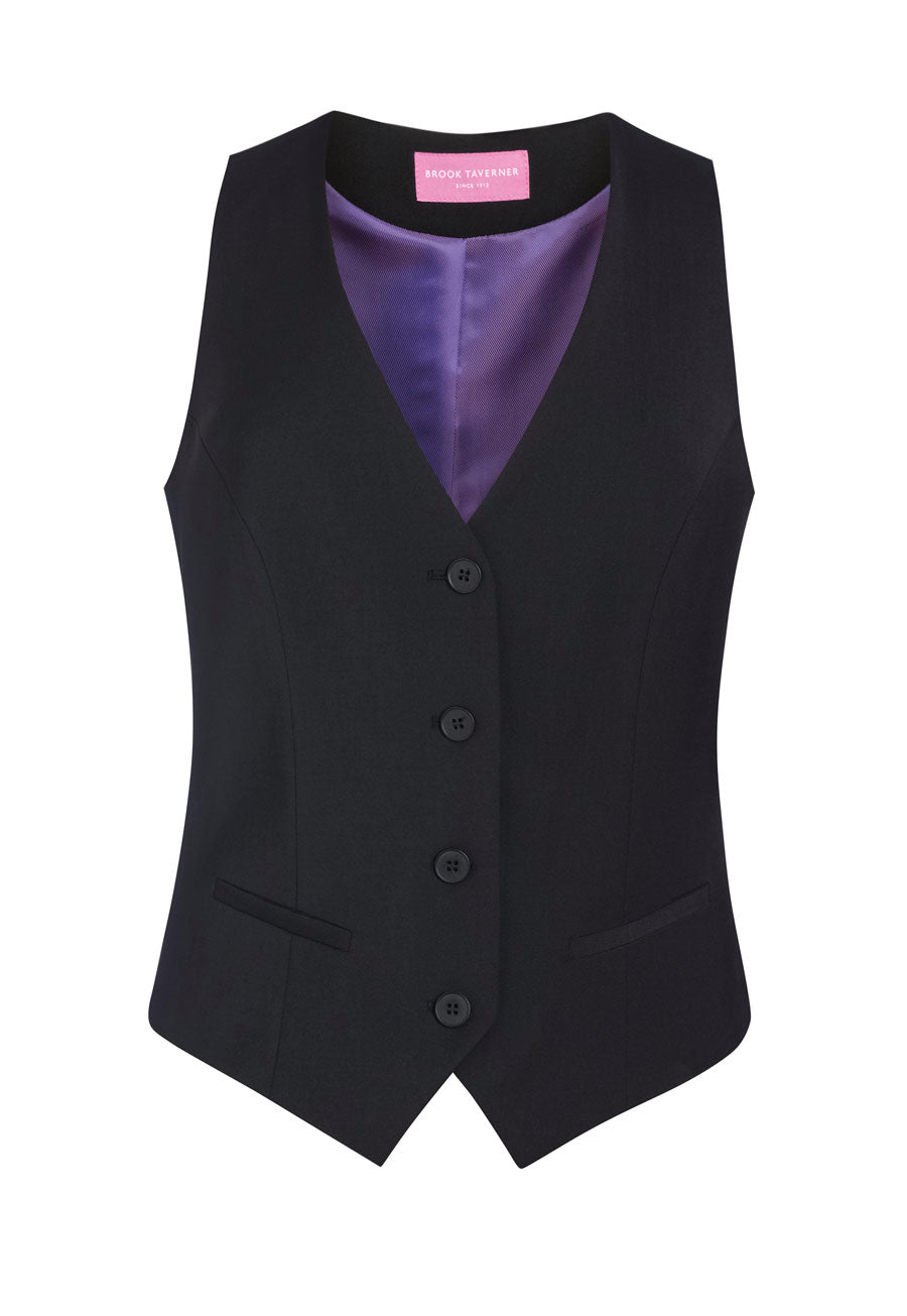 Scapoli Waistcoat — Black (2200D)