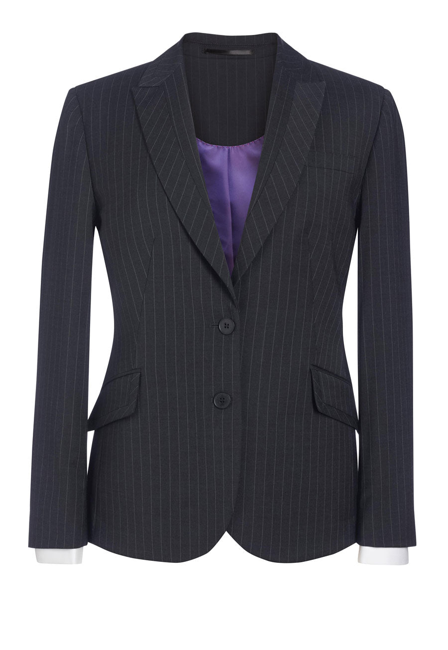 Charcoal Pinstripe