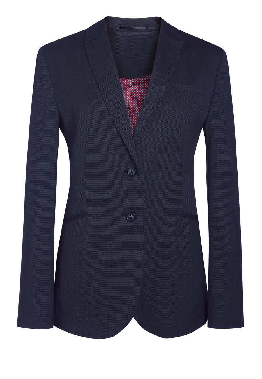 Cordelia Jacket — Navy P/Dot (2273A)