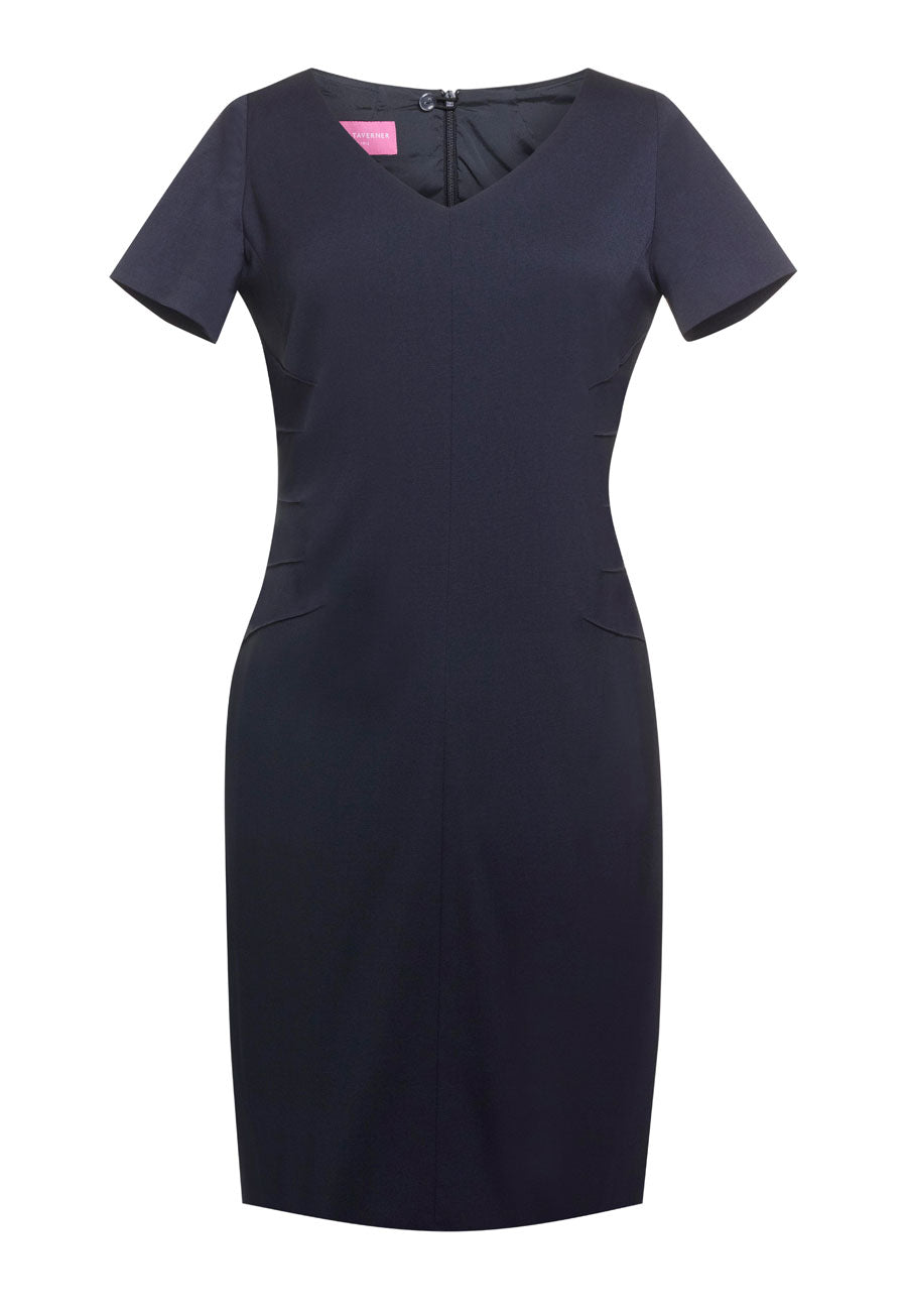 Portia Dress — Navy (2274B)