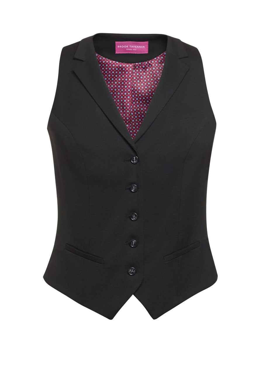 Larissa Waistcoat — Black (2293D)