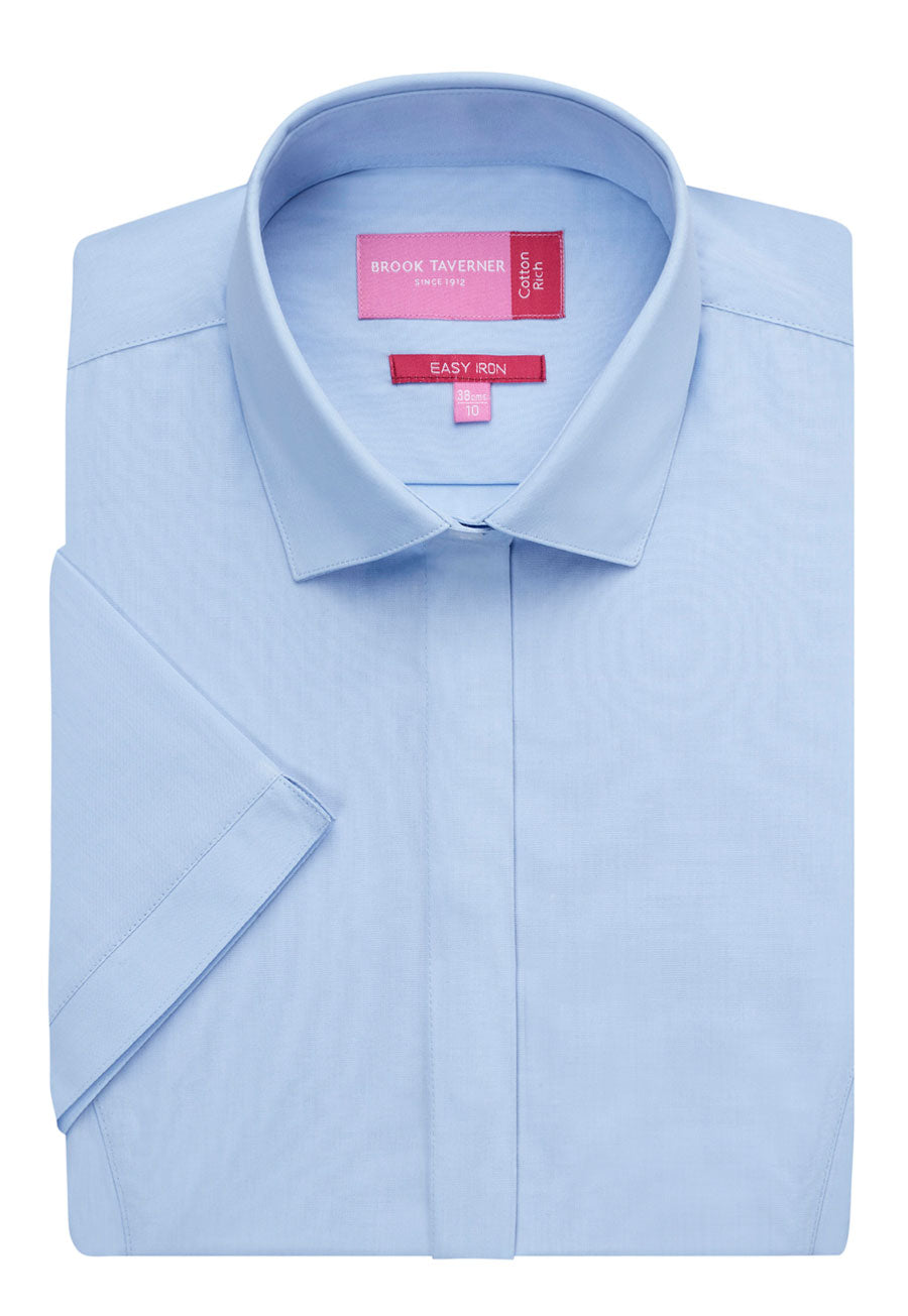 Modena Blouse — Blue (2296E)