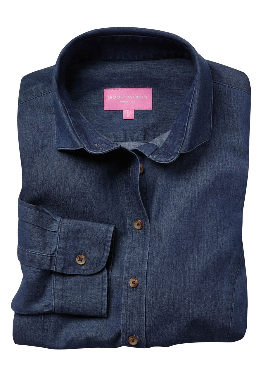 Banff Shirt — Denim (2323A)
