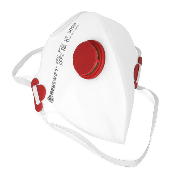 Beeswift 2FF2V — Fold Flat P2 Valved Mask