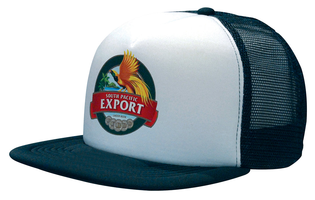 Headwear UK 3806 — Trucker Mesh Cap With Flat Peak