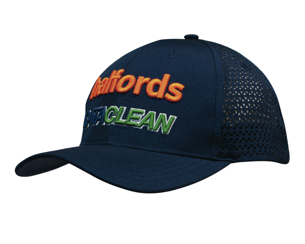 Headwear UK 3977 — Sports Ripstop Twill with triangle perforations