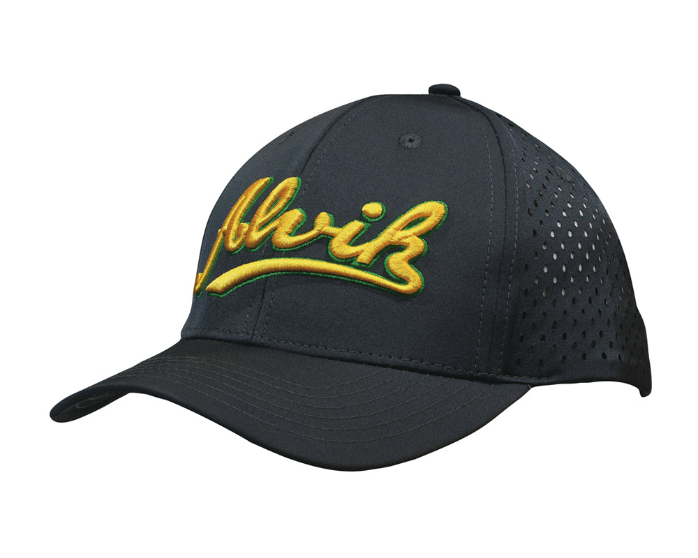 Headwear UK 3978 — Premium Pioneer Sports Twill with tear drop perforations