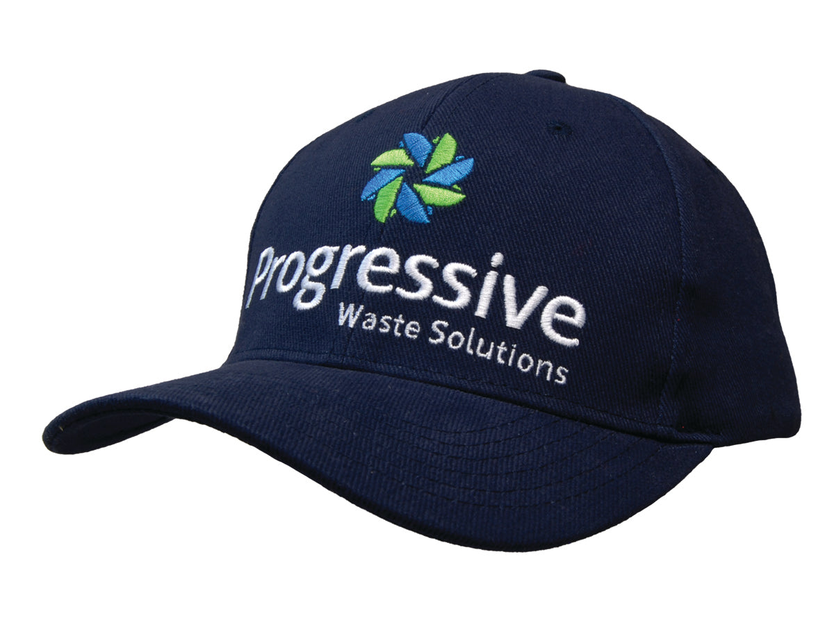 Headwear UK 3986 — Organic Brushed Heavy Cotton Cap