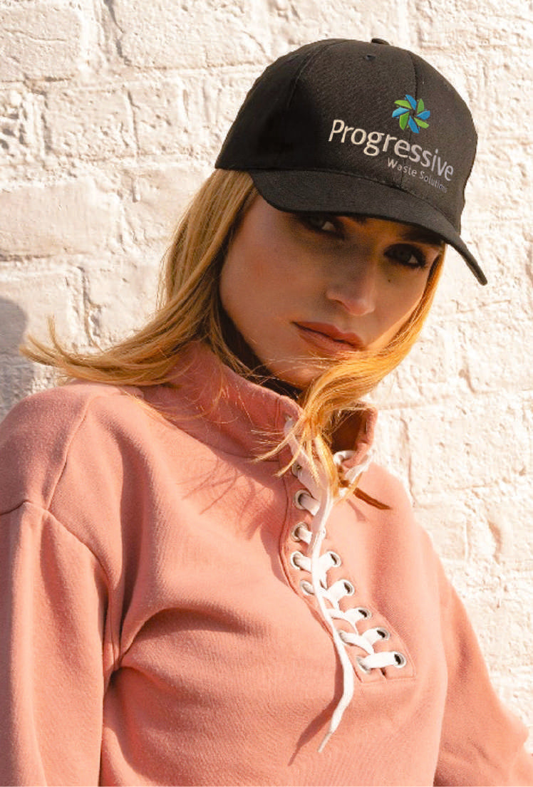 Headwear UK 3986 — Organic Brushed Heavy Cotton Cap