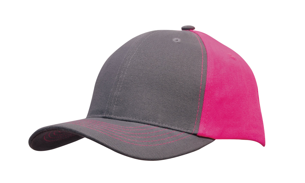 Charcoal/Hot Pink