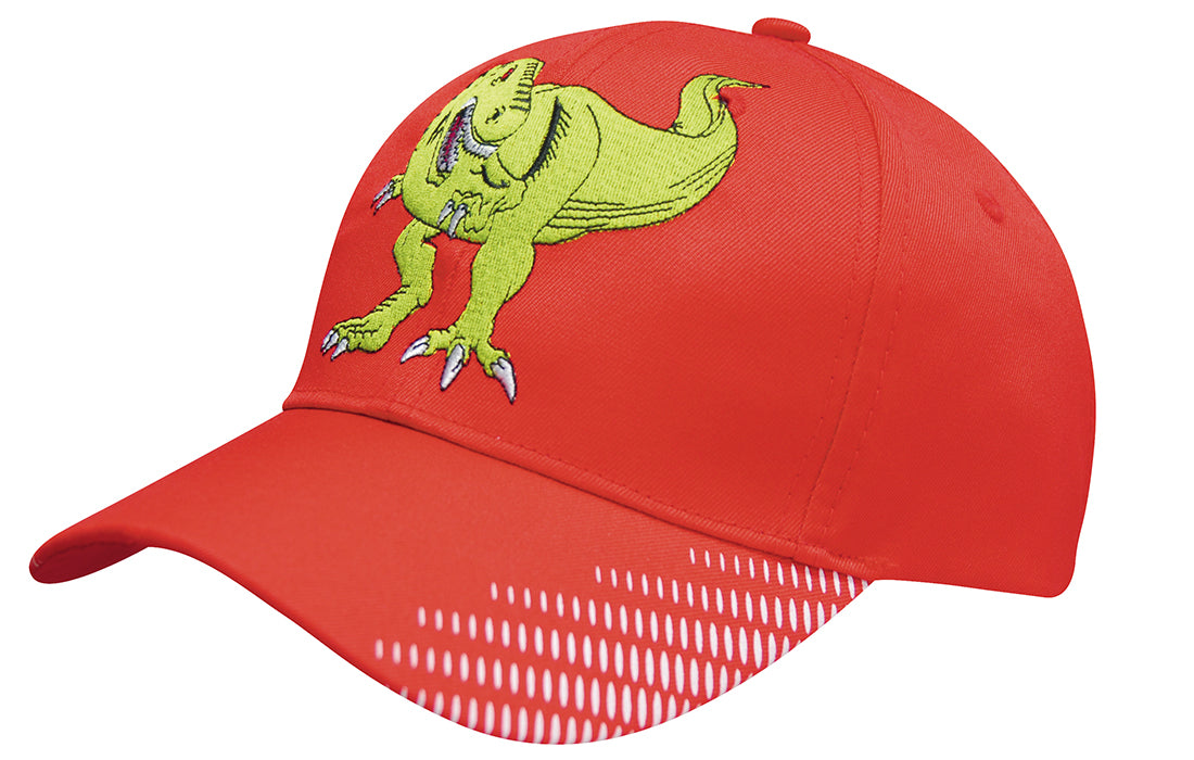 Headwear UK 4007 — Breathable Poly Twill with Peak Flash Print