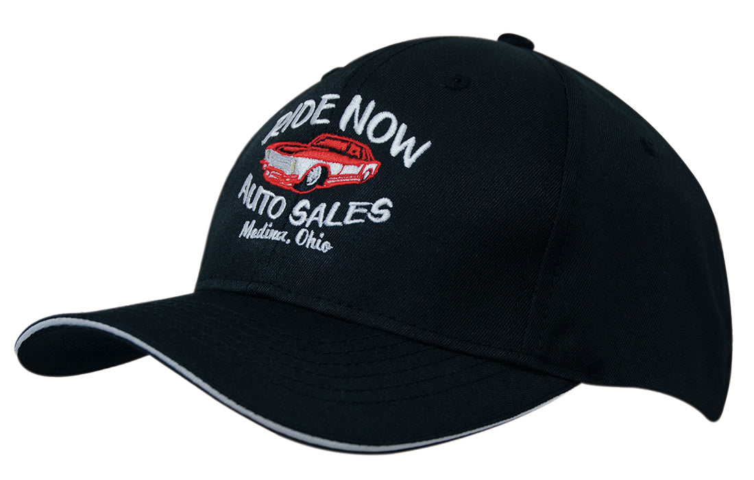 Headwear UK 4009 — Breathable Poly Twill with Sandwich Trim
