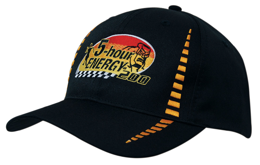 Headwear UK 4010 — Breathable Poly Twill with Small Check Patterning