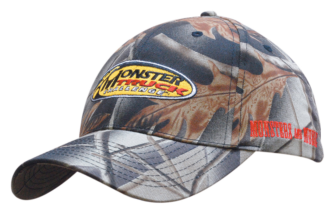 Headwear UK 4028 — Leaf Print Camouflage Cotton Twill