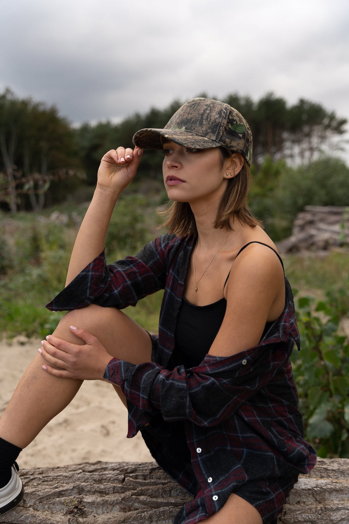 Headwear UK 4059 — True Timber Camouflage with Camo Mesh Back