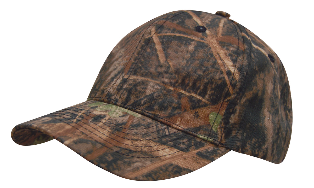 Headwear UK 4121 — True Timber Camouflage 6 Panel Cap