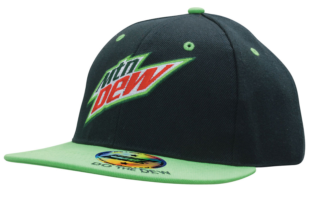 Headwear UK 4137 — Premium American Twill Youth Size with Snap Back Pro Junior Styling