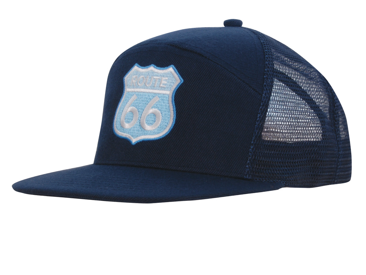 Headwear UK 4154 — Premium American Twill A Frame Cap with Mesh Back