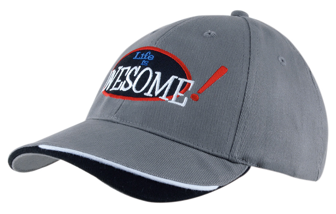 Headwear UK 4167 — Brushed Heavy Cotton with Indented Peak