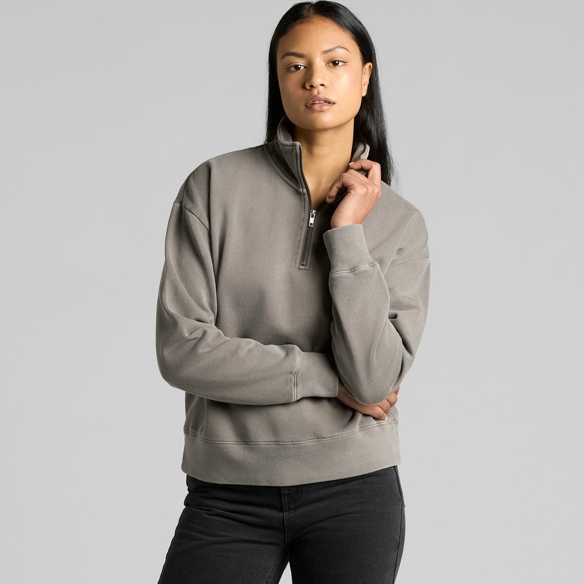 AS Colour 4167 — Wo's Relax Faded Half Zip