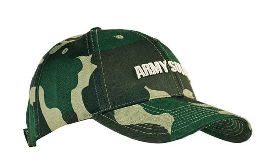 Headwear UK 4169 — Cotton Twill with Camouflage Print