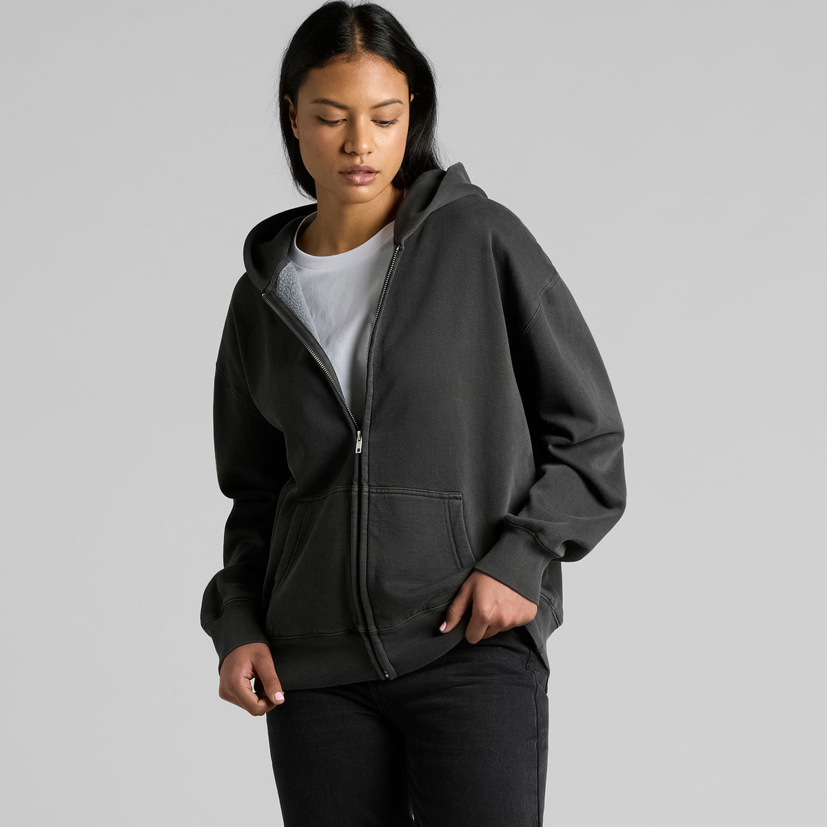 AS Colour 4170 — Wo's Relax Faded Zip Hood