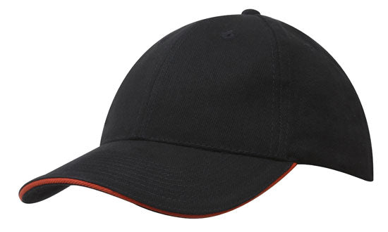 Black/Orange