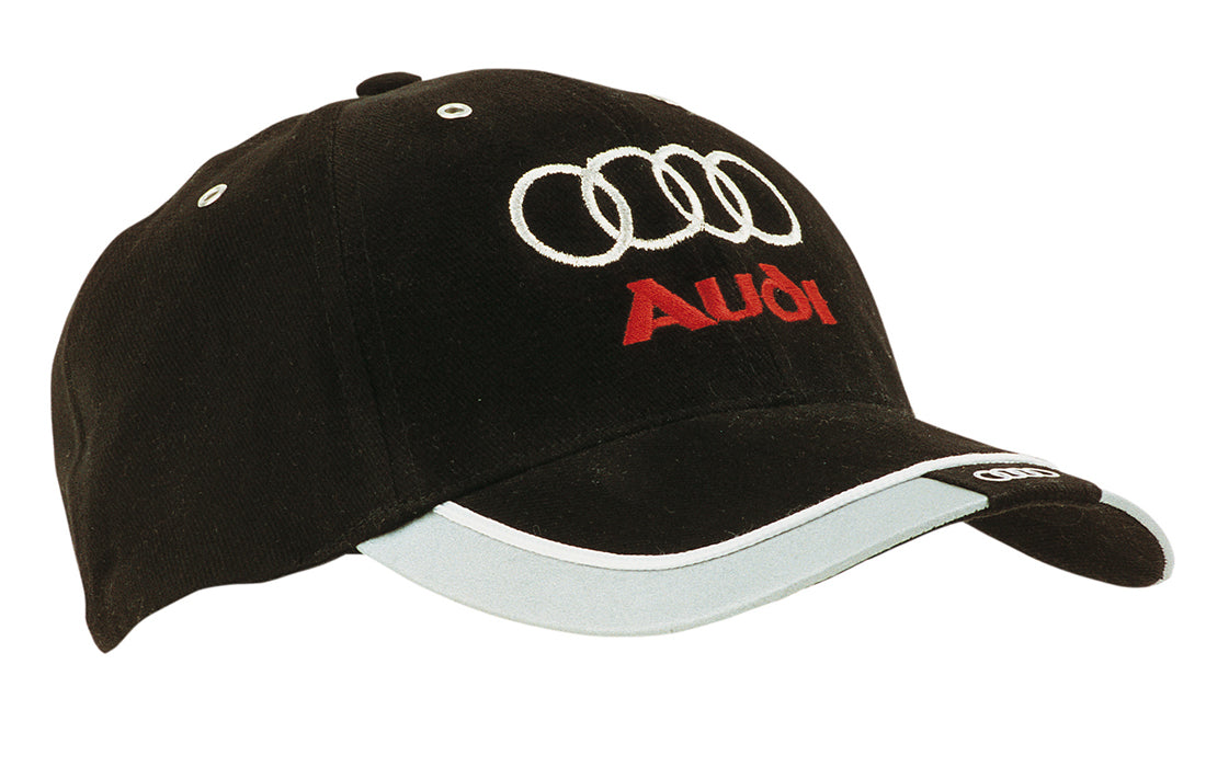 Headwear UK 4214 — Brushed Heavy Cotton with Reflective Trim & Tab on Peak