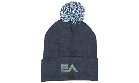 Headwear UK 4256 — Acrylic Beanie with Pom Pom