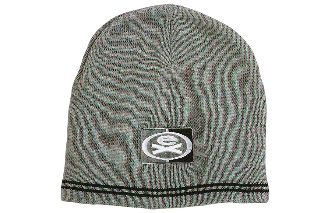 Headwear UK 4259 — Skull Acrylic Beanie - Toque with Stripes