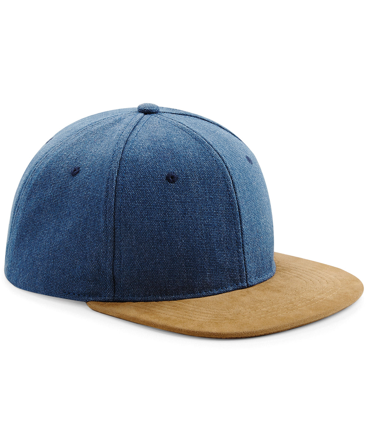 Beechfield BC668 — Suede peak snapback