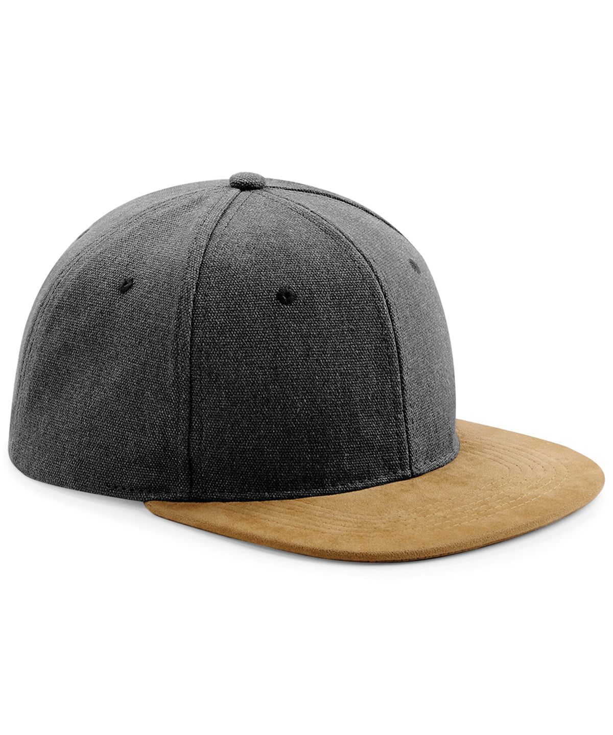 Beechfield BC668 — Suede peak snapback