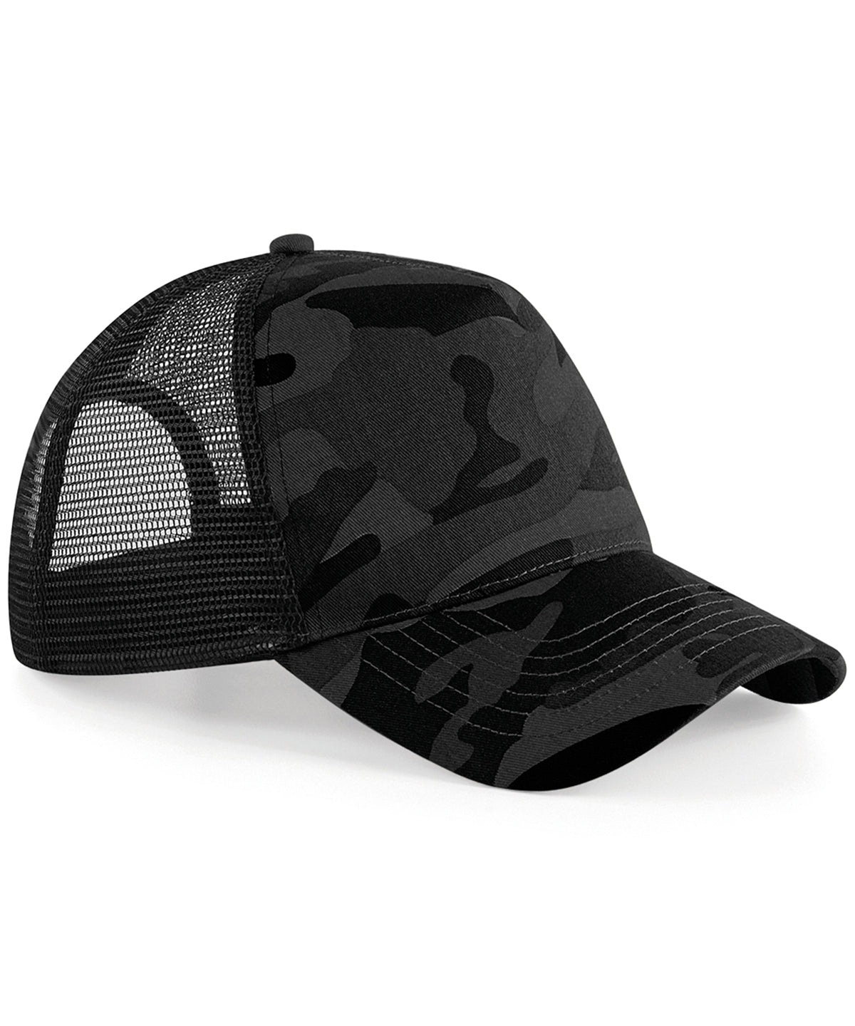 Beechfield BC694 — Camo snapback trucker