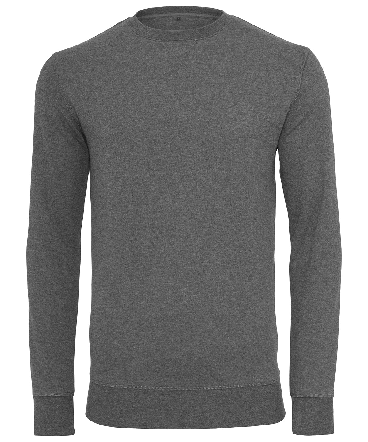 Build Your Brand BY010 — Light crew sweatshirt