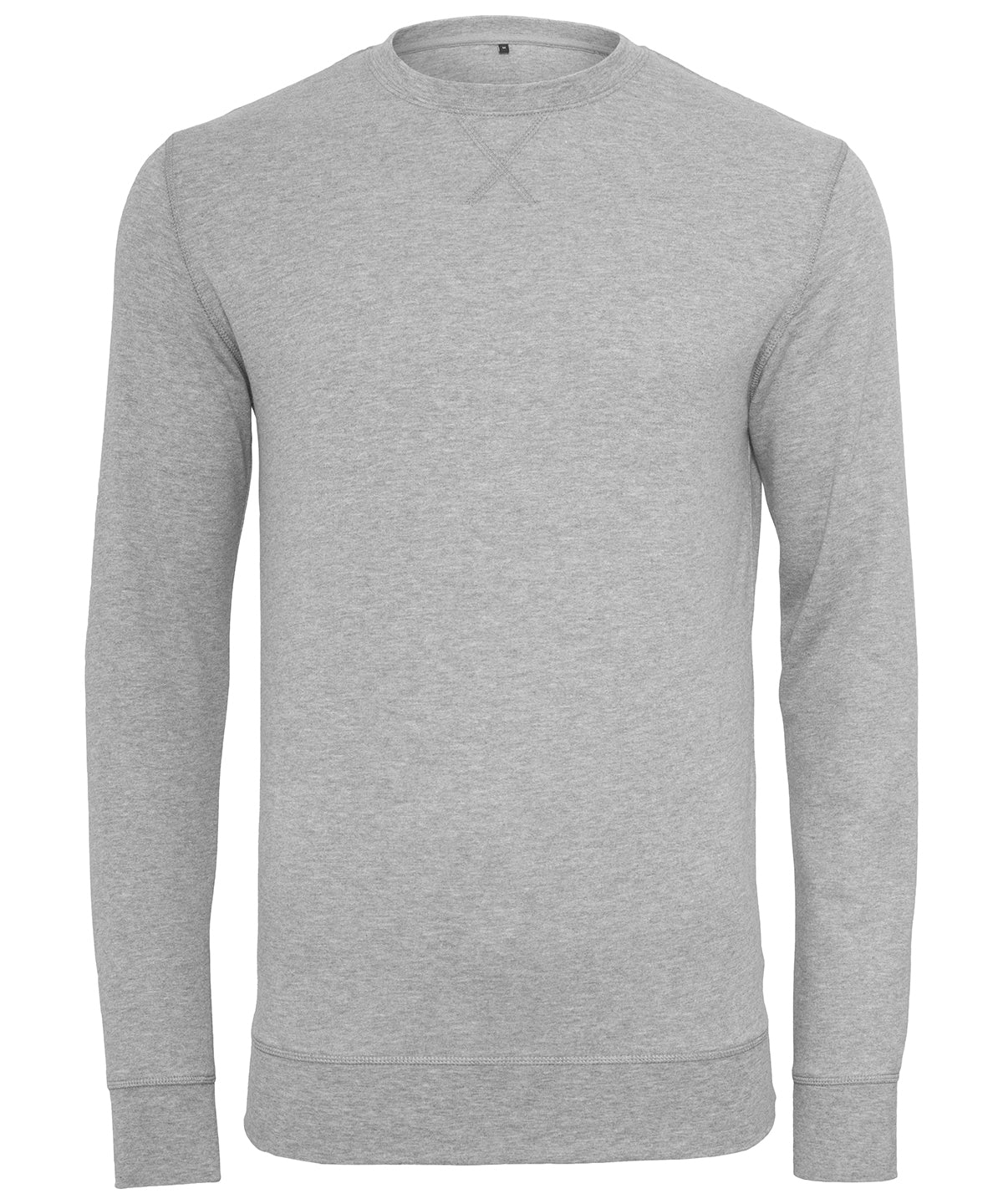 Build Your Brand BY010 — Light crew sweatshirt