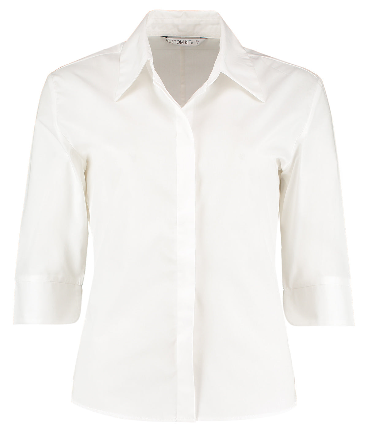 Kustom Kit KK715 — Contiental 3⁄4 sleeve blouse womens