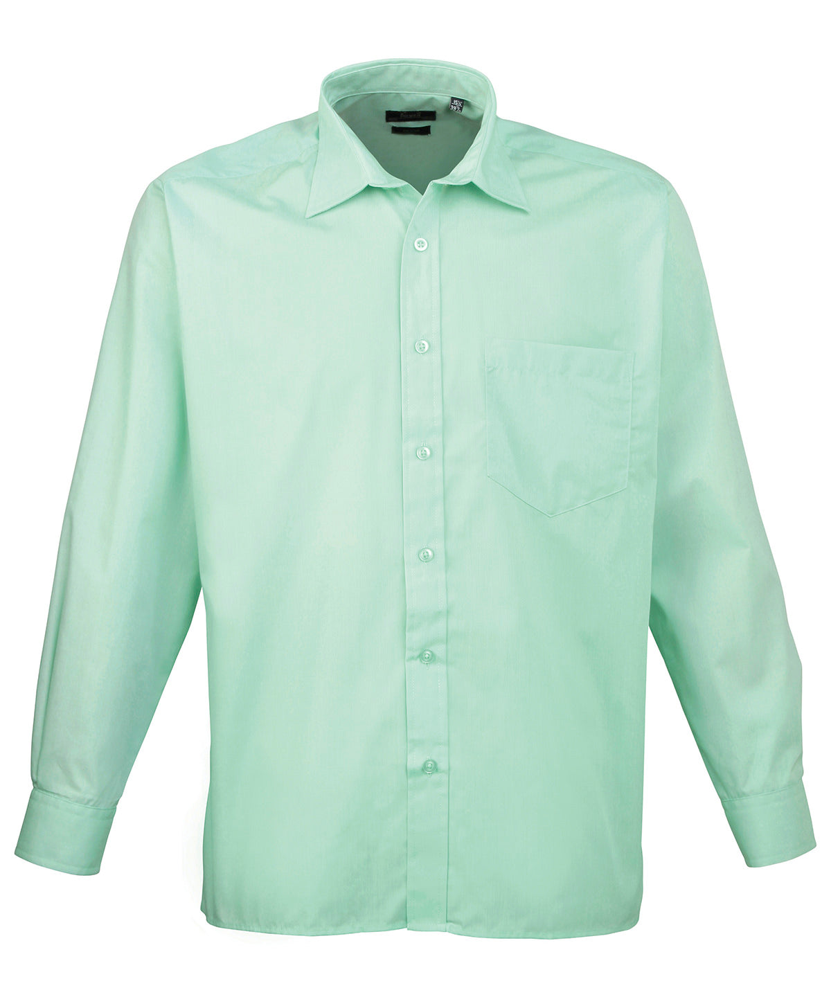 Premier PR200 — Long sleeve poplin shirt