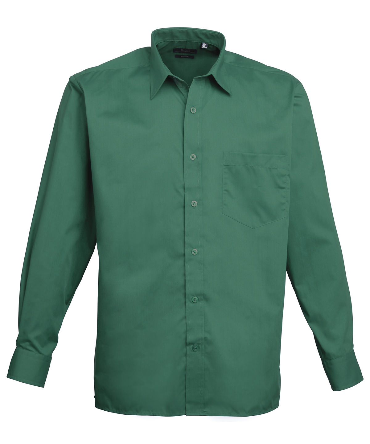 Premier PR200 — Long sleeve poplin shirt