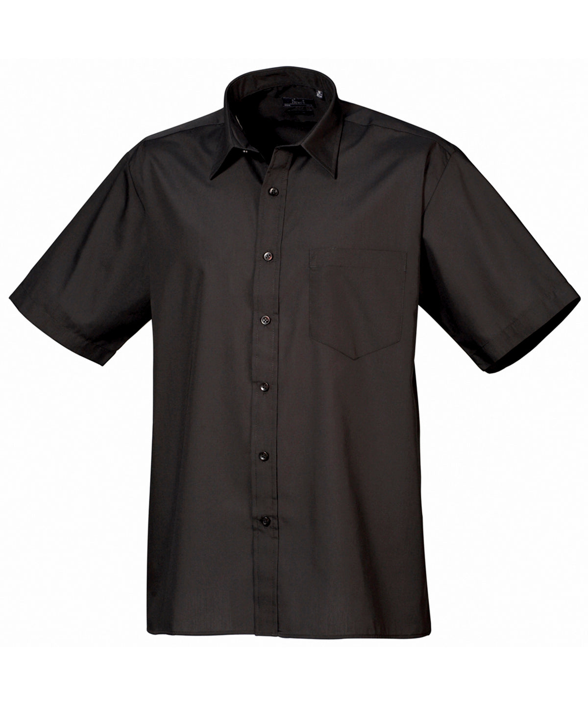 Premier PR202 — Short sleeve poplin shirt