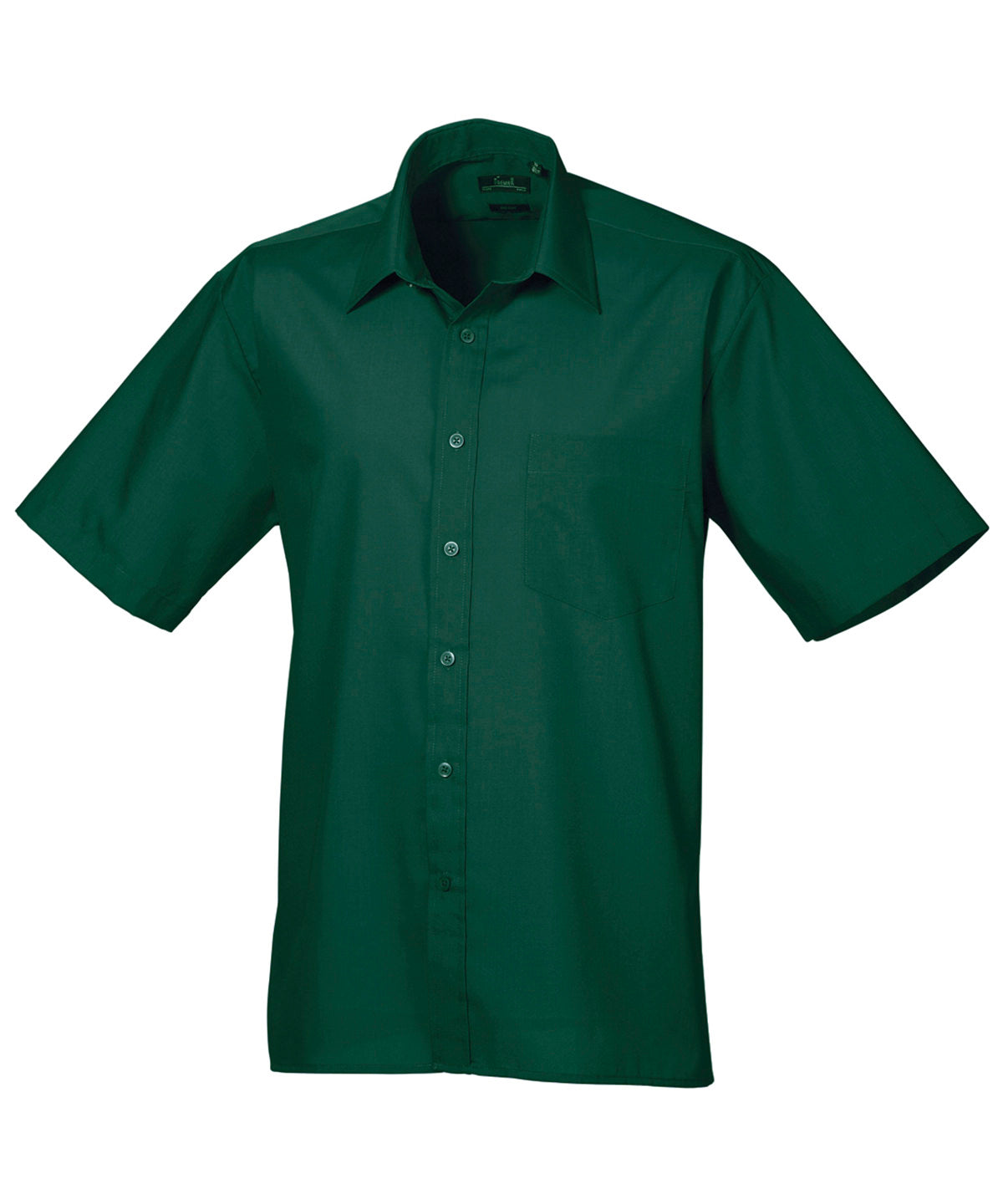 Premier PR202 — Short sleeve poplin shirt