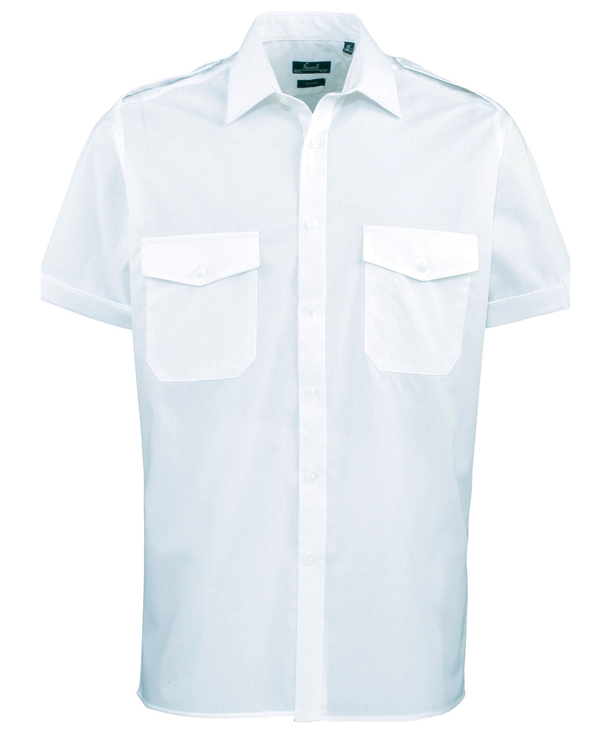 Premier PR212 — Short sleeve pilot shirt