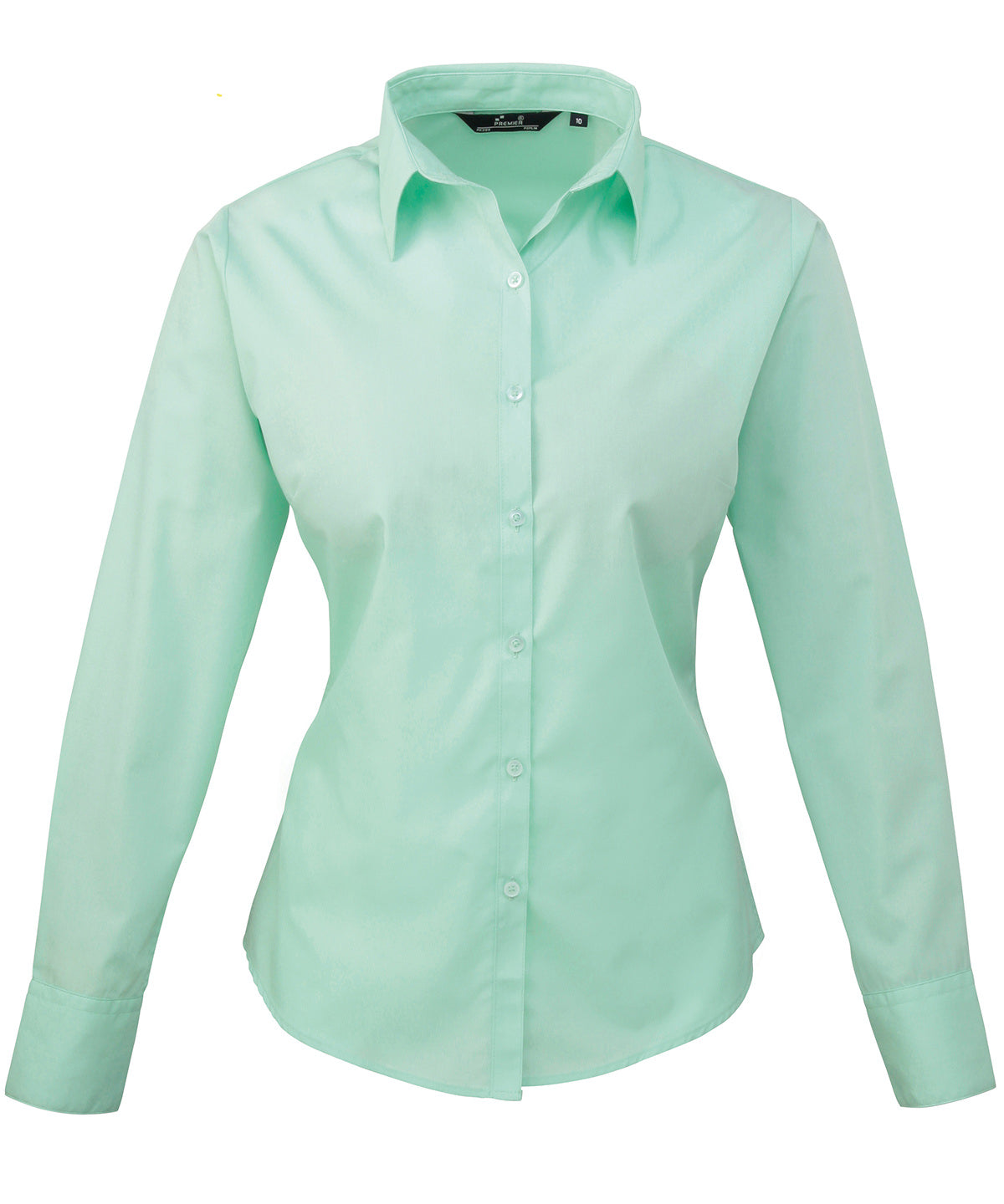 Premier PR300 — Women's poplin long sleeve blouse