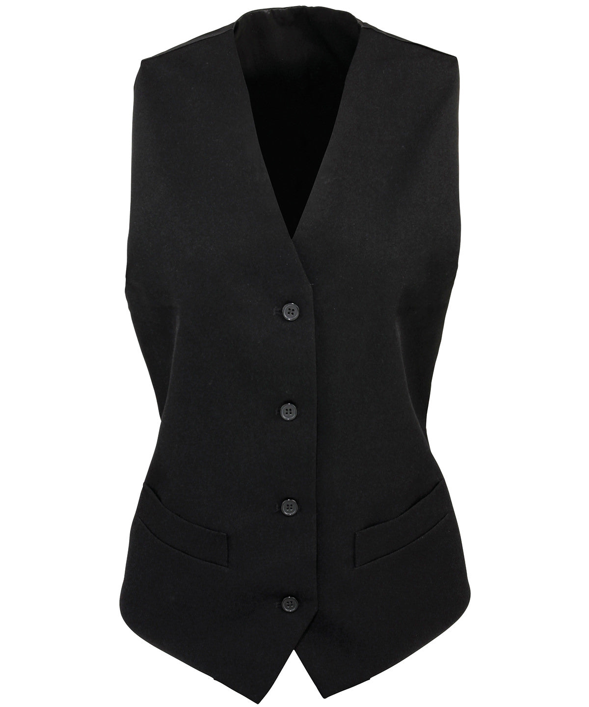 Premier PR623 — Women's lined polyester waistcoat
