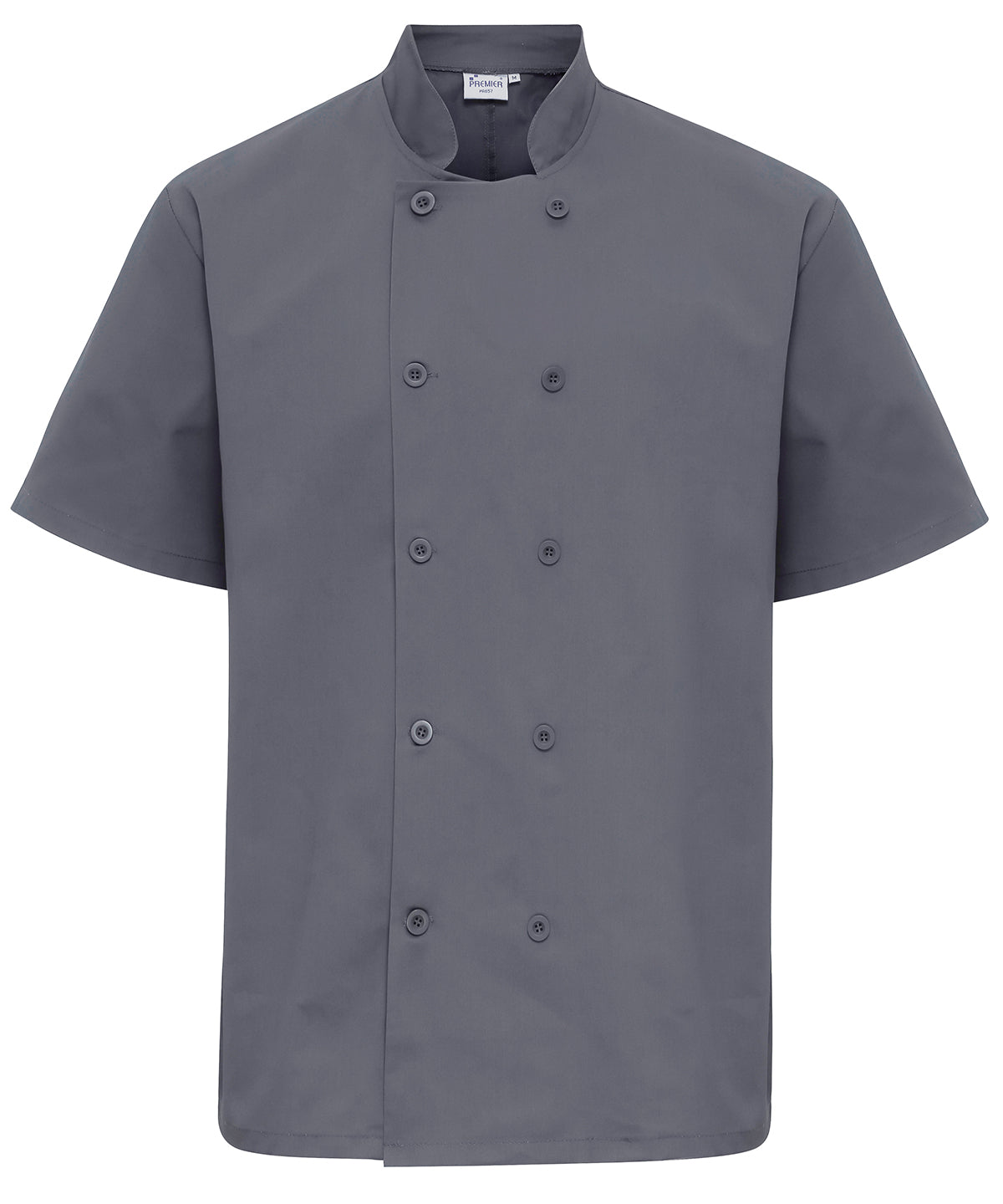 Premier PR656 — Short sleeve chef’s jacket