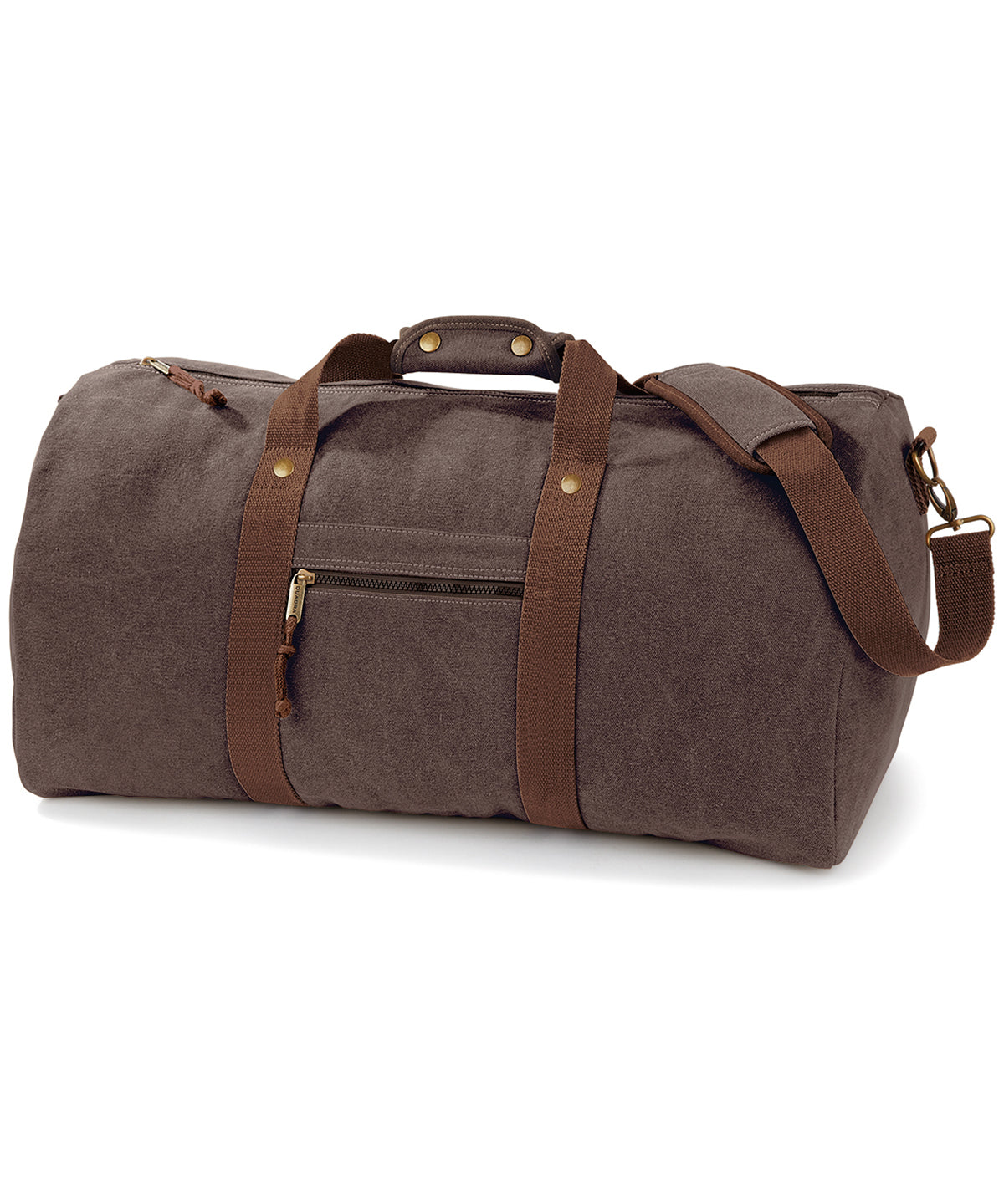 Quadra QD613 — Vintage canvas holdall