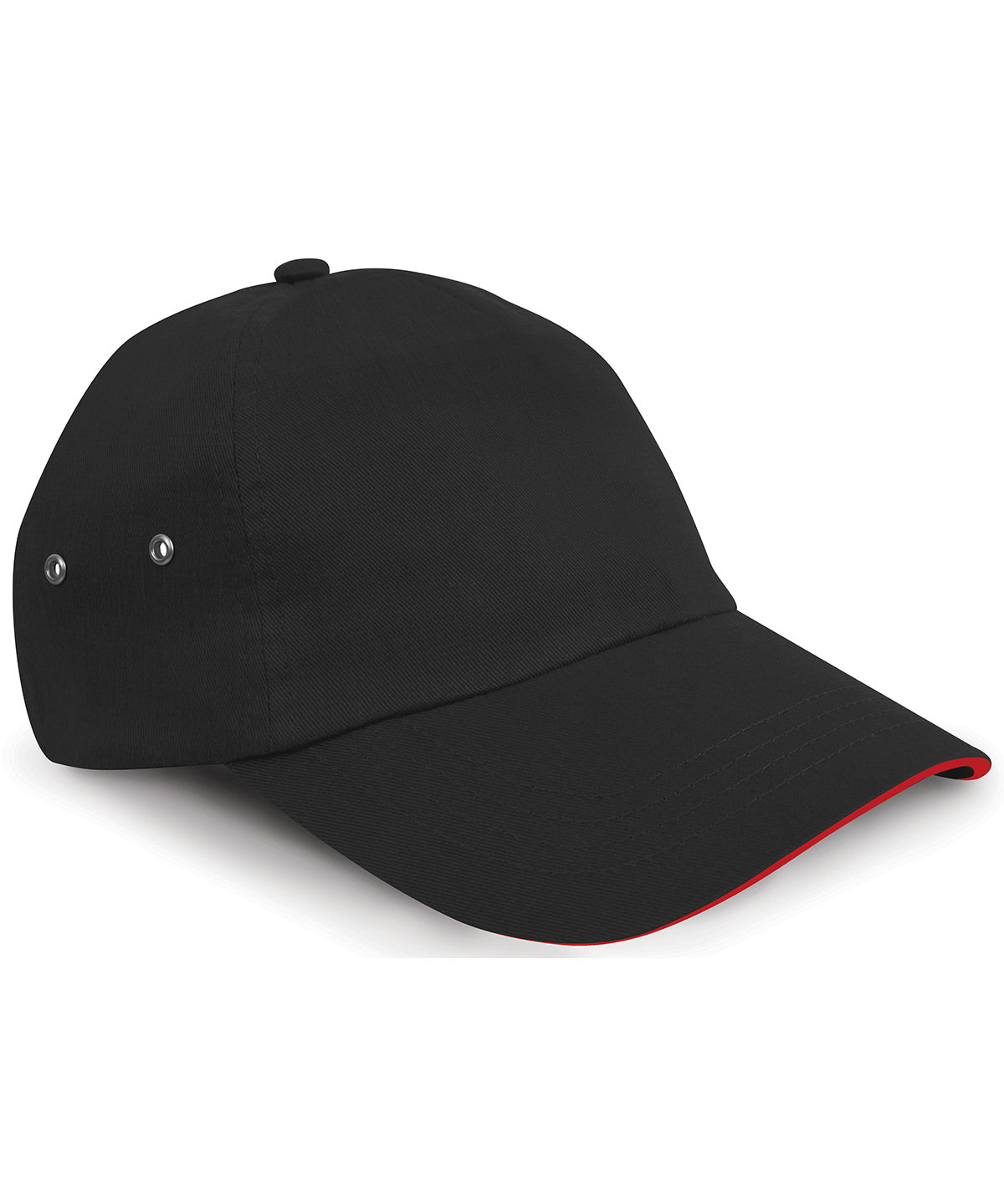 Result Headwear RC72X — Printers plush cotton 5-panel cap